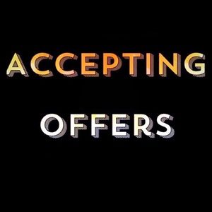 Reasonable offers accepted